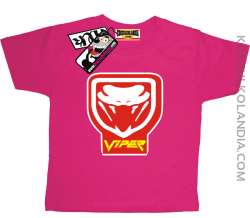 Viper Drift  - koszulka dziecięca z nadrukiem - różowy