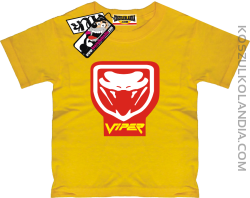 Viper Drift  - koszulka dziecięca z nadrukiem - żółty