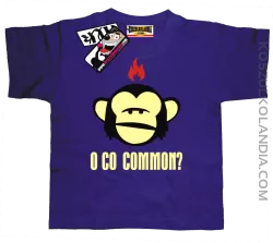 O co common - koszulka dziecięca - fioletowy