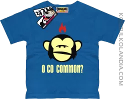 O co common - koszulka dziecięca - niebieski