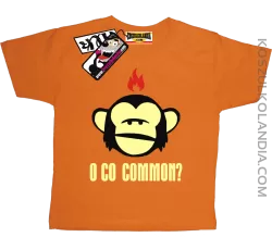 O co common - koszulka dziecięca - pomarańczowy