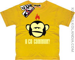 O co common - koszulka dziecięca - żółty