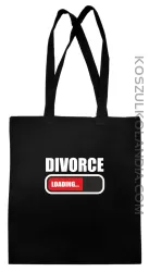 DIVORCE - loading - Torba EKO czarna