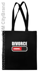 DIVORCE - loading - Torba EKO czarna