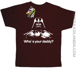 LORD Who`s your daddy - koszulka dziecięca brąz 