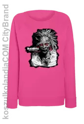 Black Devils Special Polish Forces - Bluza damska standard bez kaptura fuchsia 