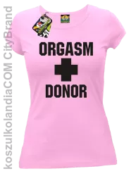 Orgasm Donor - Koszulka damska jasny róż 