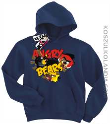 Angry Bears - bluza dziecięca - granatowy