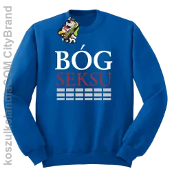 Bóg SEKSU - Bluza STANDARD royal