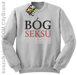 Bóg SEKSU - Bluza STANDARD melanż