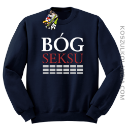 Bóg SEKSU - Bluza STANDARD granat