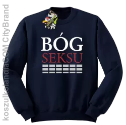 Bóg SEKSU - Bluza STANDARD granat