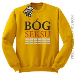 Bóg SEKSU - Bluza STANDARD żółty