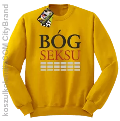 Bóg SEKSU - Bluza STANDARD żółty