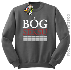 Bóg SEKSU - Bluza STANDARD grafit
