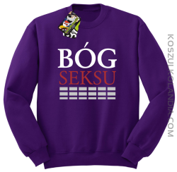 Bóg SEKSU - Bluza STANDARD fiolet