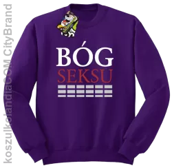 Bóg SEKSU - Bluza STANDARD fiolet