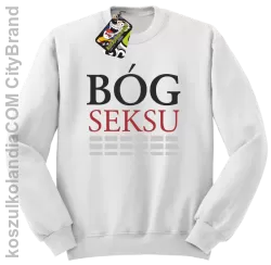 Bóg SEKSU - Bluza STANDARD biała