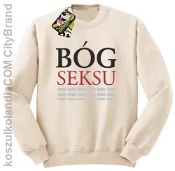 Bóg SEKSU - Bluza STANDARD beż