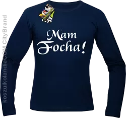 Mam Focha - Longsleeve męski granat