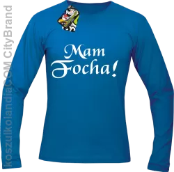 Mam Focha - Longsleeve męski niebieska 