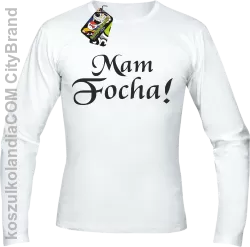 Mam Focha - Longsleeve męski biały 