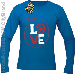 LOVE CLOUD - Longsleeve Męski - Niebieski