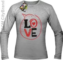 LOVE CLOUD - Longsleeve Męski - Melanż