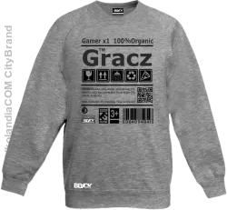 Gracz GAMER - bluza STANDARD dziecięca melanż 