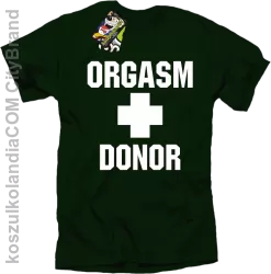 Orgasm Donor - Koszulka męska butelkowa 