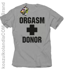 Orgasm Donor - Koszulka męska melanż 