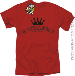 Warszawska princesa - Koszulka STANDARD red