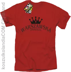 Warszawska princesa - Koszulka STANDARD red