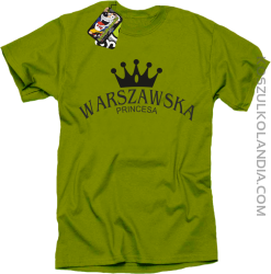 Warszawska princesa - Koszulka STANDARD kiwi