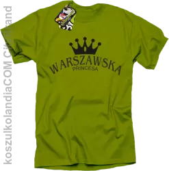 Warszawska princesa - Koszulka STANDARD kiwi