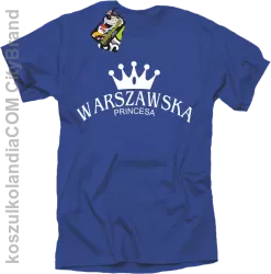 Warszawska princesa - Koszulka STANDARD royal