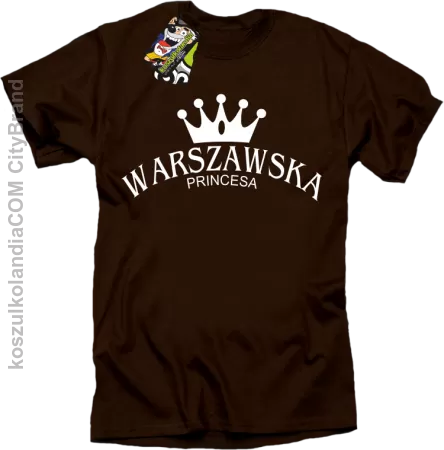 Warszawska princesa - Koszulka męska 