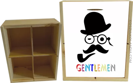 Gentlemen Retro Style - Skrzyneczka ozdobna 