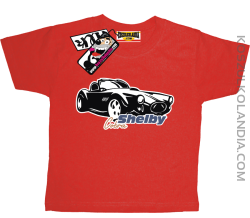 Cobra Shelby - koszulka dziecięca - czerwony