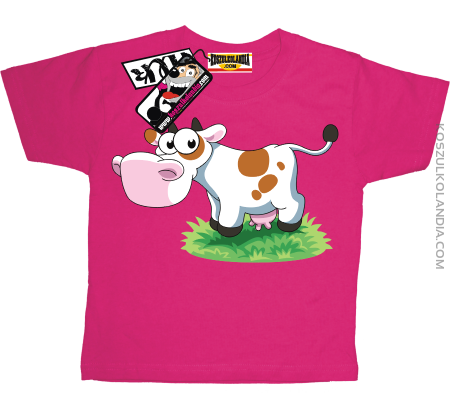 Krówka Musia - zabawna koszulka dziecięca