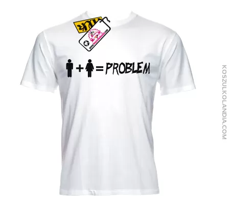 on + ona = problem - koszulka meska Nr KODIA00064