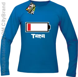 Tata Bateria do ładowania - Longsleeve męski niebieska 