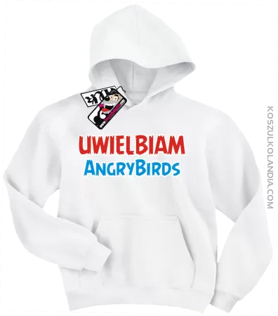 Uwielbiam Angrybirds - bluza dla dziecka
