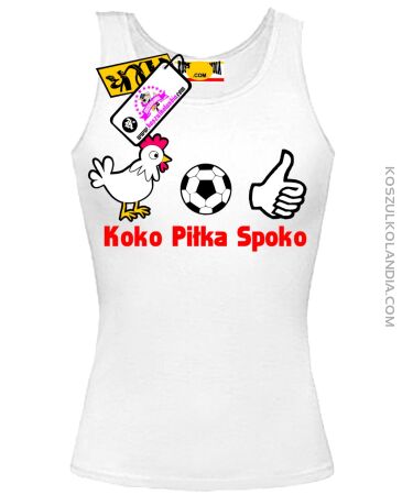 Koko Piłka Spoko -Top  Damski