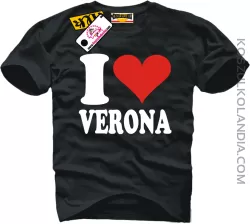 I LOVE VERONA - koszulka męska 1