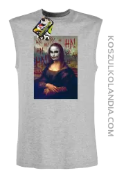 Mona Lisa Hello Jocker - Bezrękawnik męski melanż 