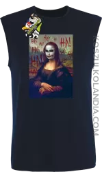Mona Lisa Hello Jocker - Bezrękawnik męski granat