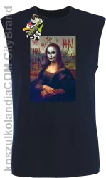 Mona Lisa Hello Jocker - Bezrękawnik męski granat