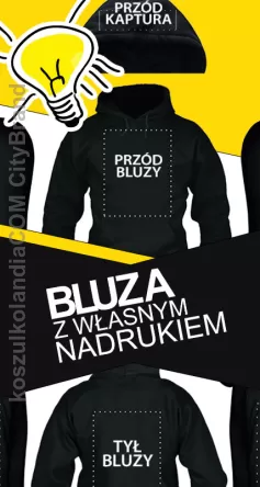 bluza z własnym nadrukiem ok