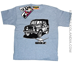 UAZ - koszulka dziecięca - melanżowy